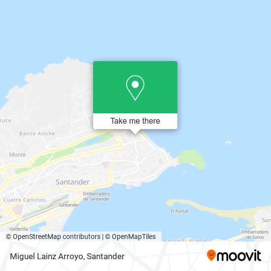 Miguel Lainz Arroyo map