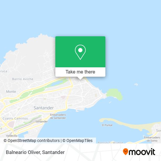 Balneario Oliver map