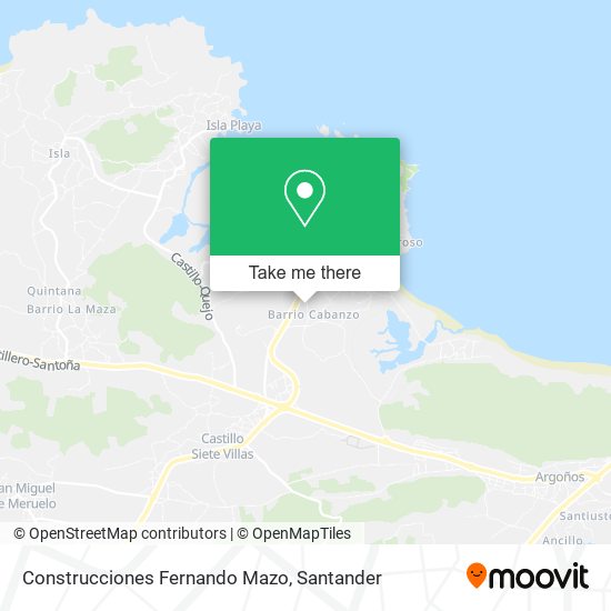Construcciones Fernando Mazo map
