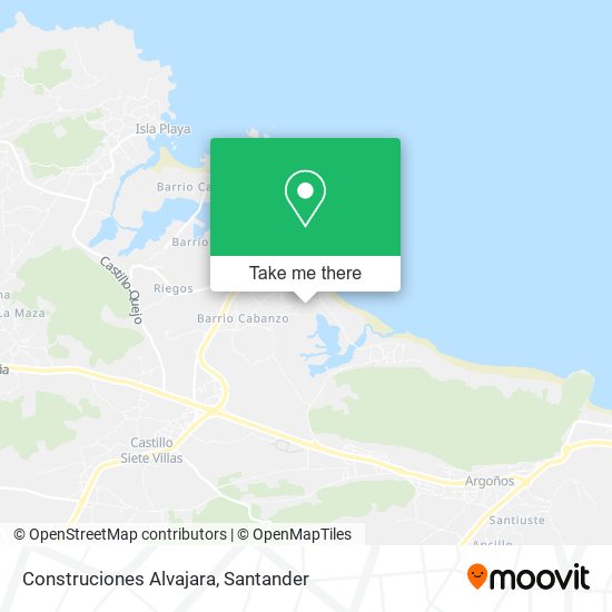 Construciones Alvajara map