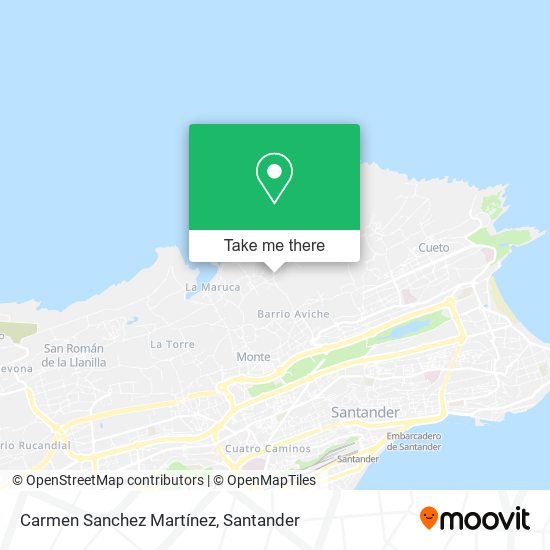 Carmen Sanchez Martínez map