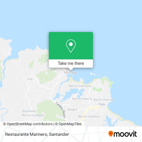 Restaurante Marinero map
