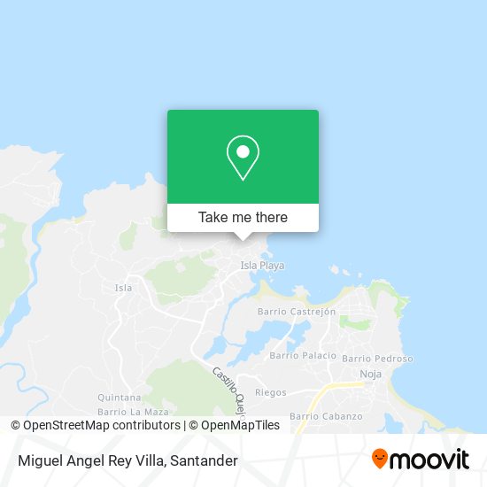 Miguel Angel Rey Villa map