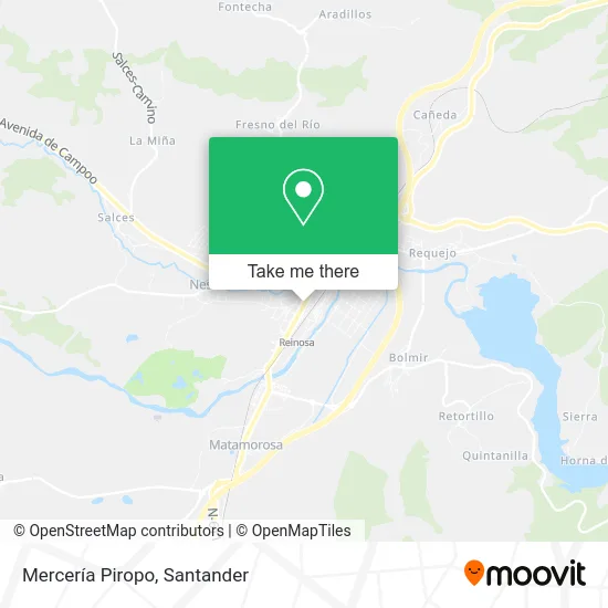Mercería Piropo map