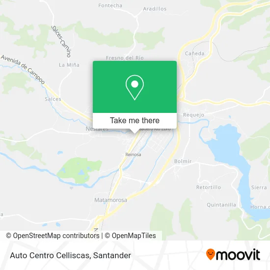 Auto Centro Celliscas map