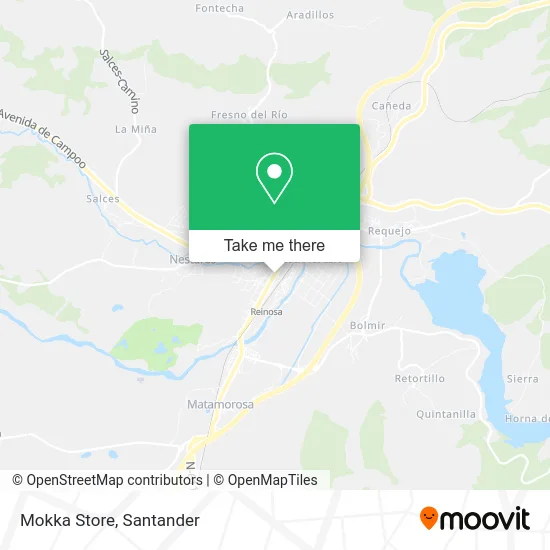 Mokka Store map