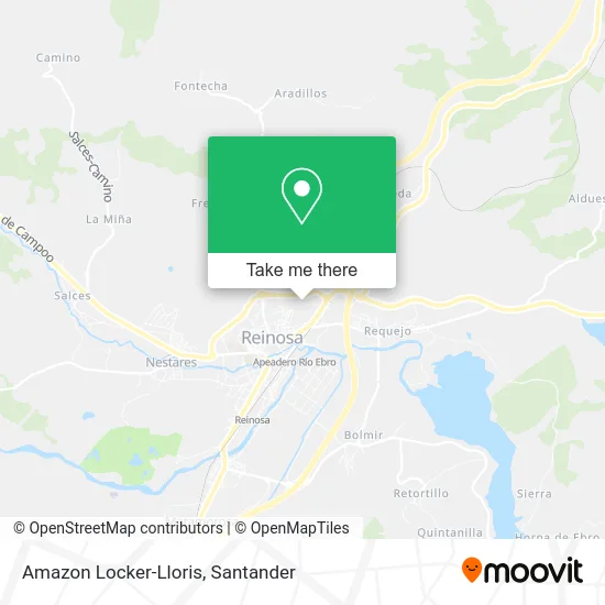 Amazon Locker-Lloris map