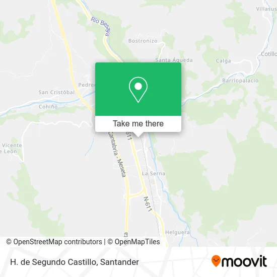 H. de Segundo Castillo map