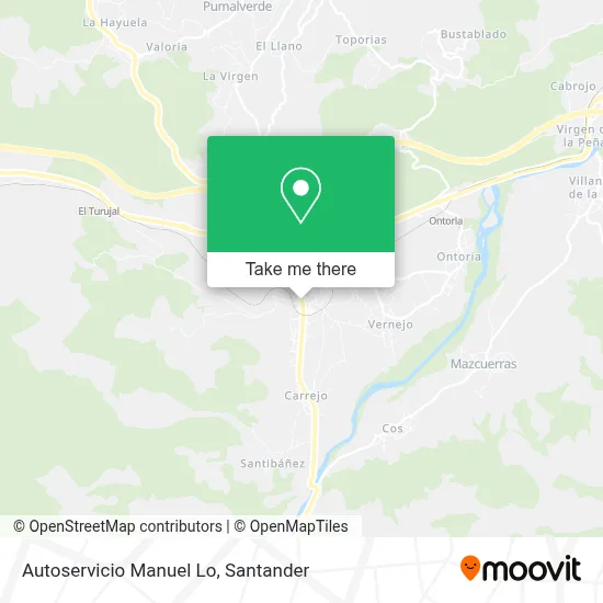 Autoservicio Manuel Lo map