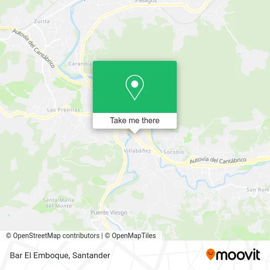 Bar El Emboque map