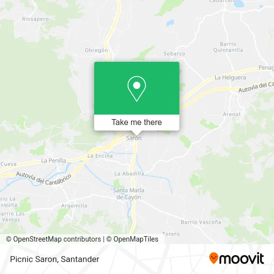 Picnic Saron map