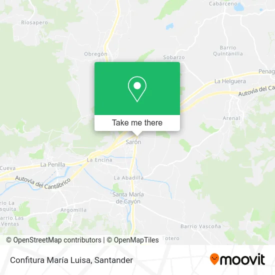 Confitura María Luisa map