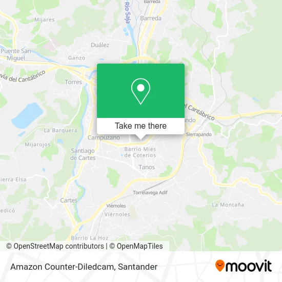 Amazon Counter-Diledcam map