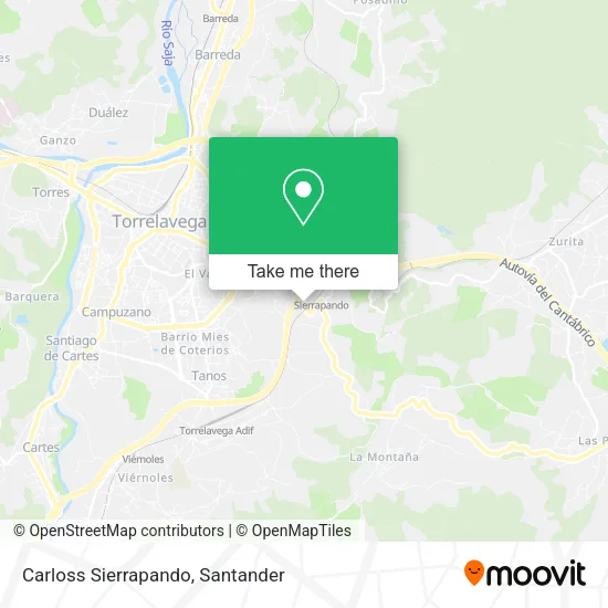 Carloss Sierrapando map