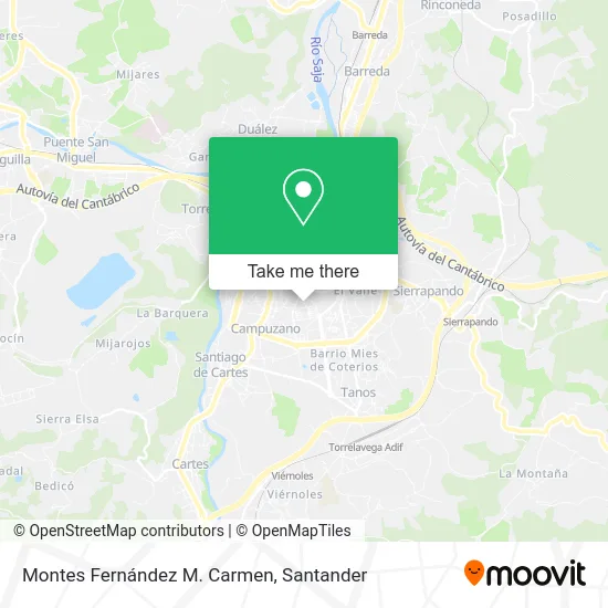 Montes Fernández M. Carmen map