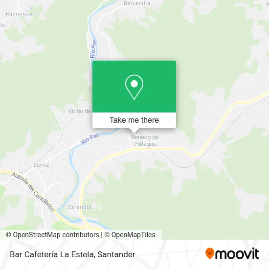 Bar Cafetería La Estela map