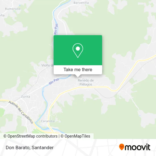 Don Barato map