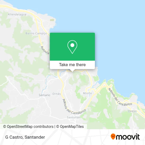 G Castro map