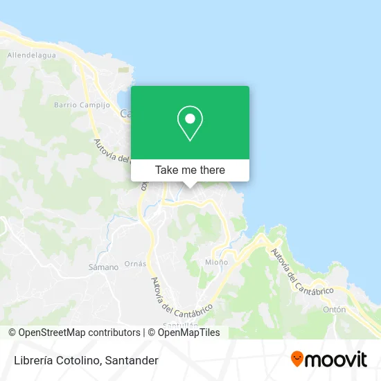Librería Cotolino map