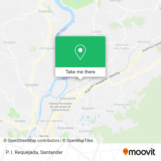 P. I. Requejada map