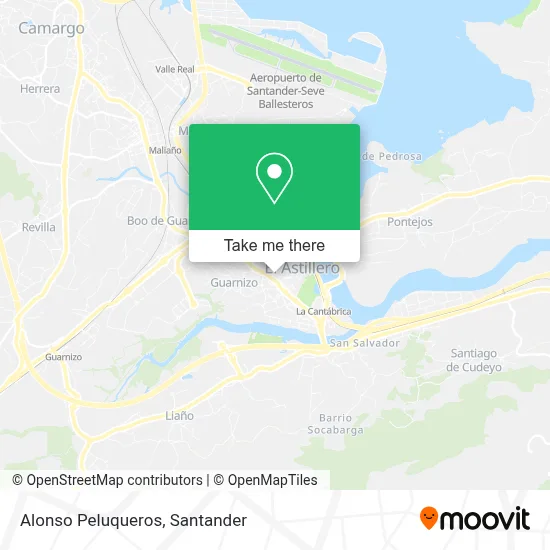 Alonso Peluqueros map