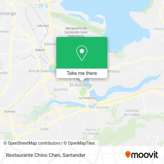 Restaurante Chino Chen map