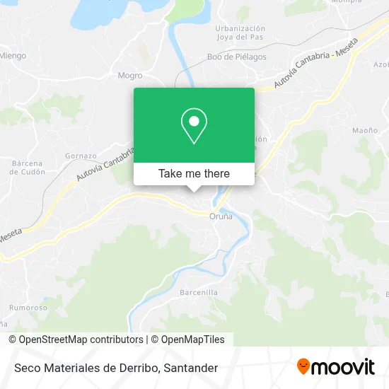 Seco Materiales de Derribo map