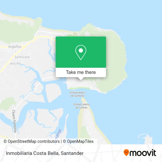 Inmobiliaria Costa Bella map