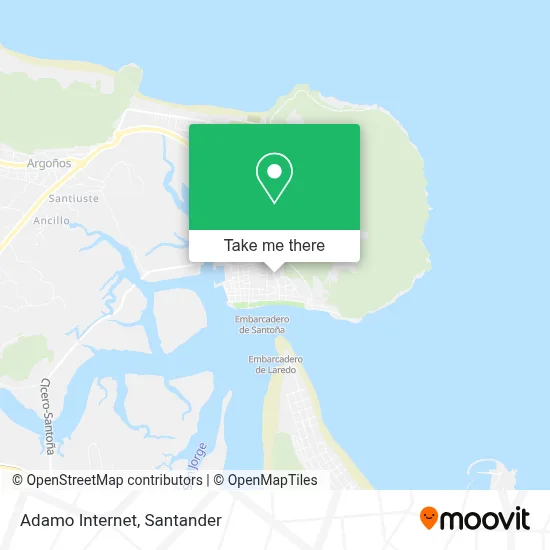 Adamo Internet map