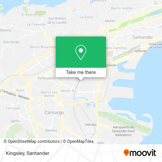 Kingsley map