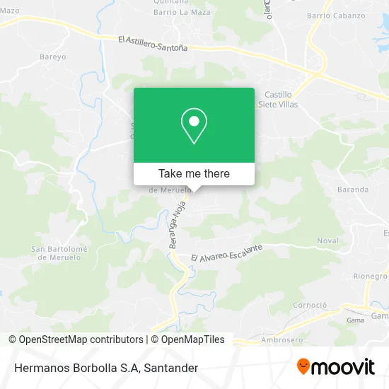 Hermanos Borbolla S.A map