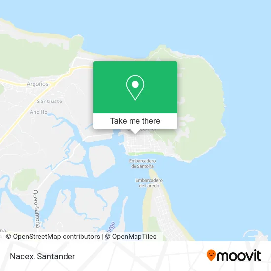 Nacex map