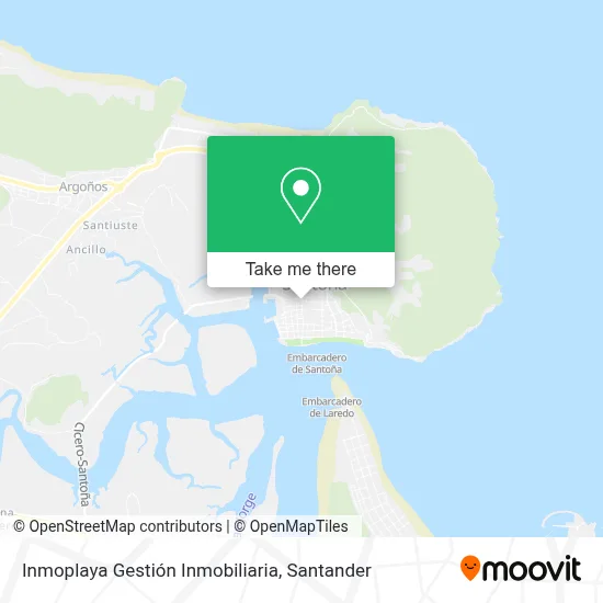 Inmoplaya Gestión Inmobiliaria map