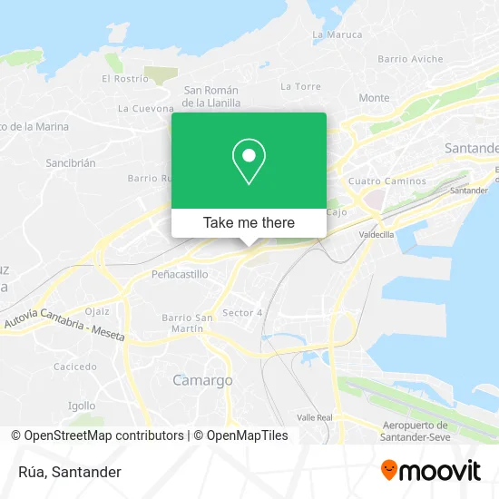Rúa map