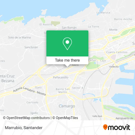 Marrubio map