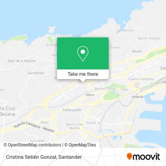 Cristina Setién Gonzal map