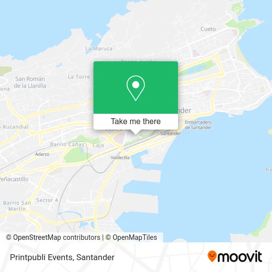 Printpubli Events map