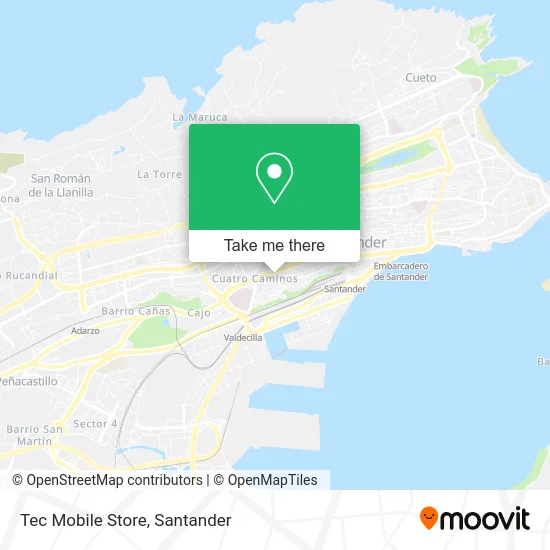 Tec Mobile Store map