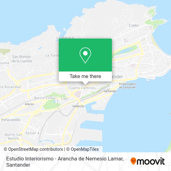 mapa Estudio Interiorismo - Arancha de Nemesio Lamar