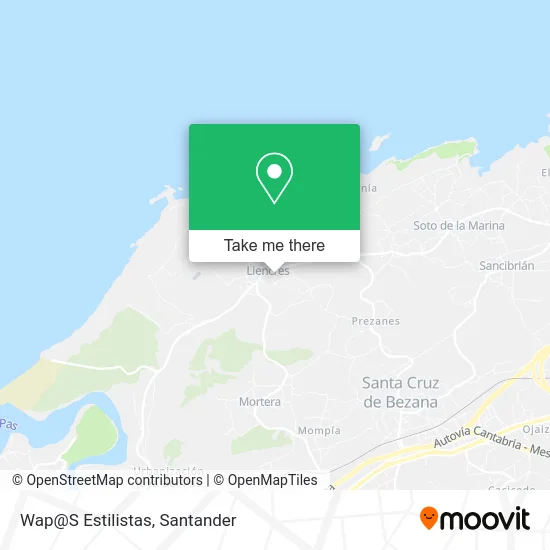 Wap@S Estilistas map