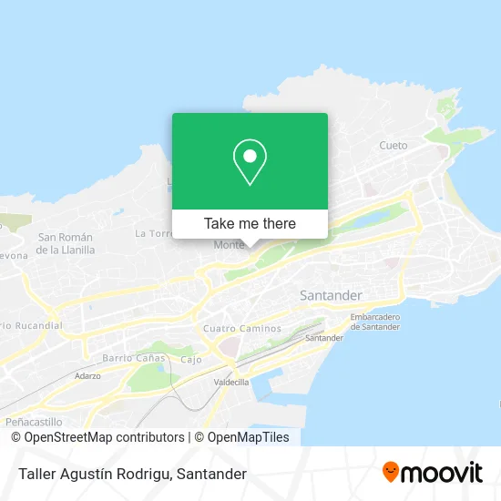 Taller Agustín Rodrigu map
