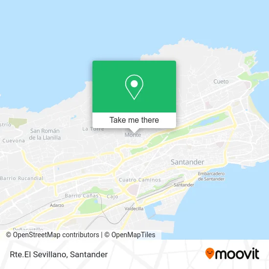 Rte.El Sevillano map