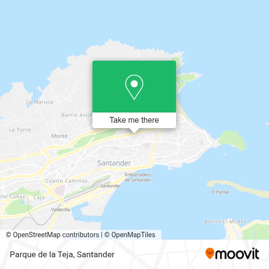 Parque de la Teja map