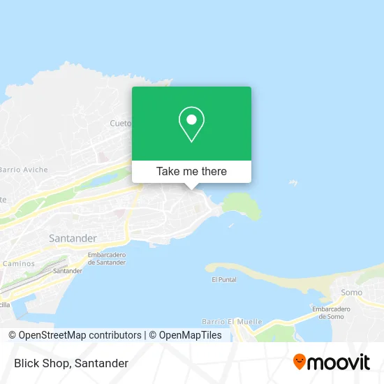 Blick Shop map
