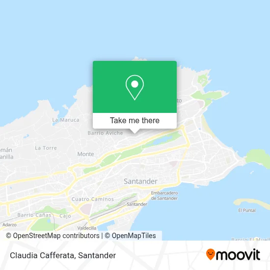 Claudia Cafferata map