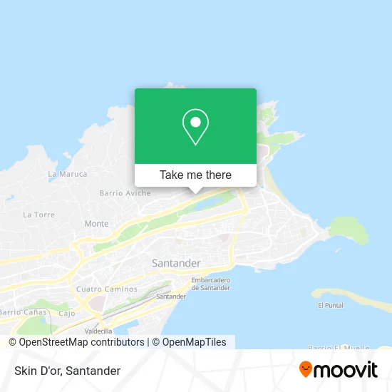 Skin D'or map