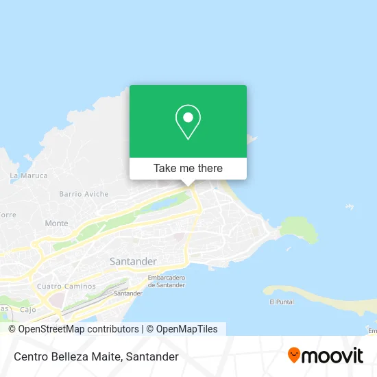 Centro Belleza Maite map