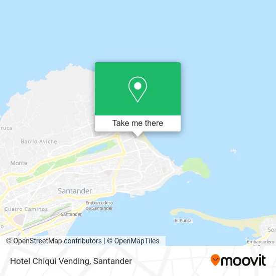 Hotel Chiqui Vending map