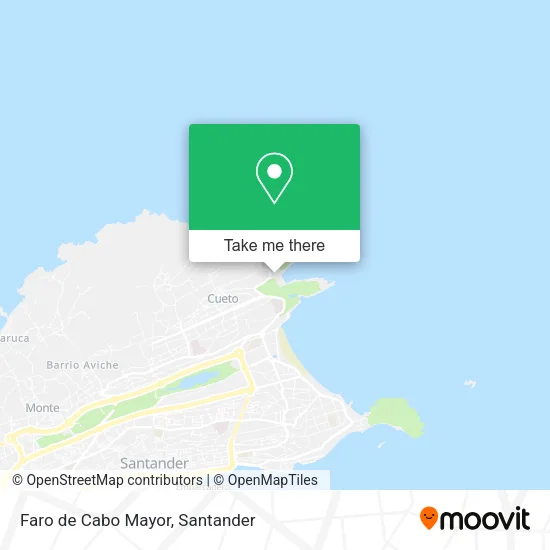 Faro de Cabo Mayor map
