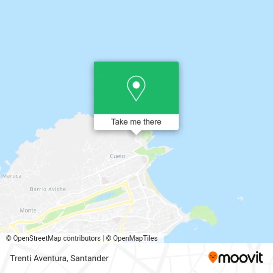 Trenti Aventura map